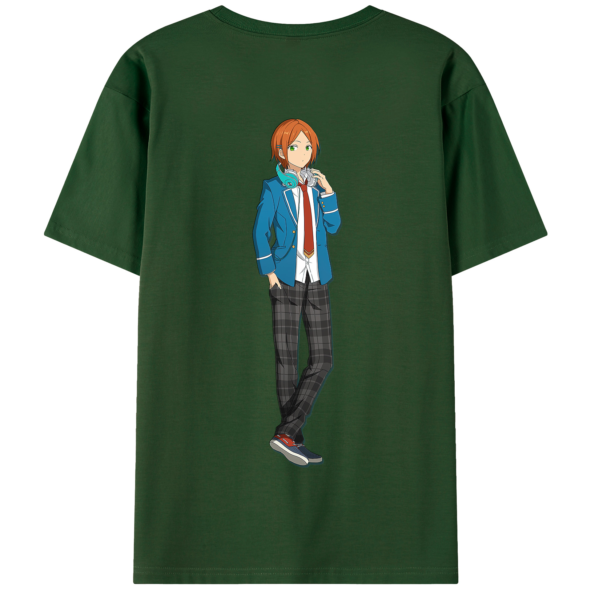 （画像用） あんさんぶるスターズ! Ensemble Stars 綿100％半袖Tシャツ（背面プリント）